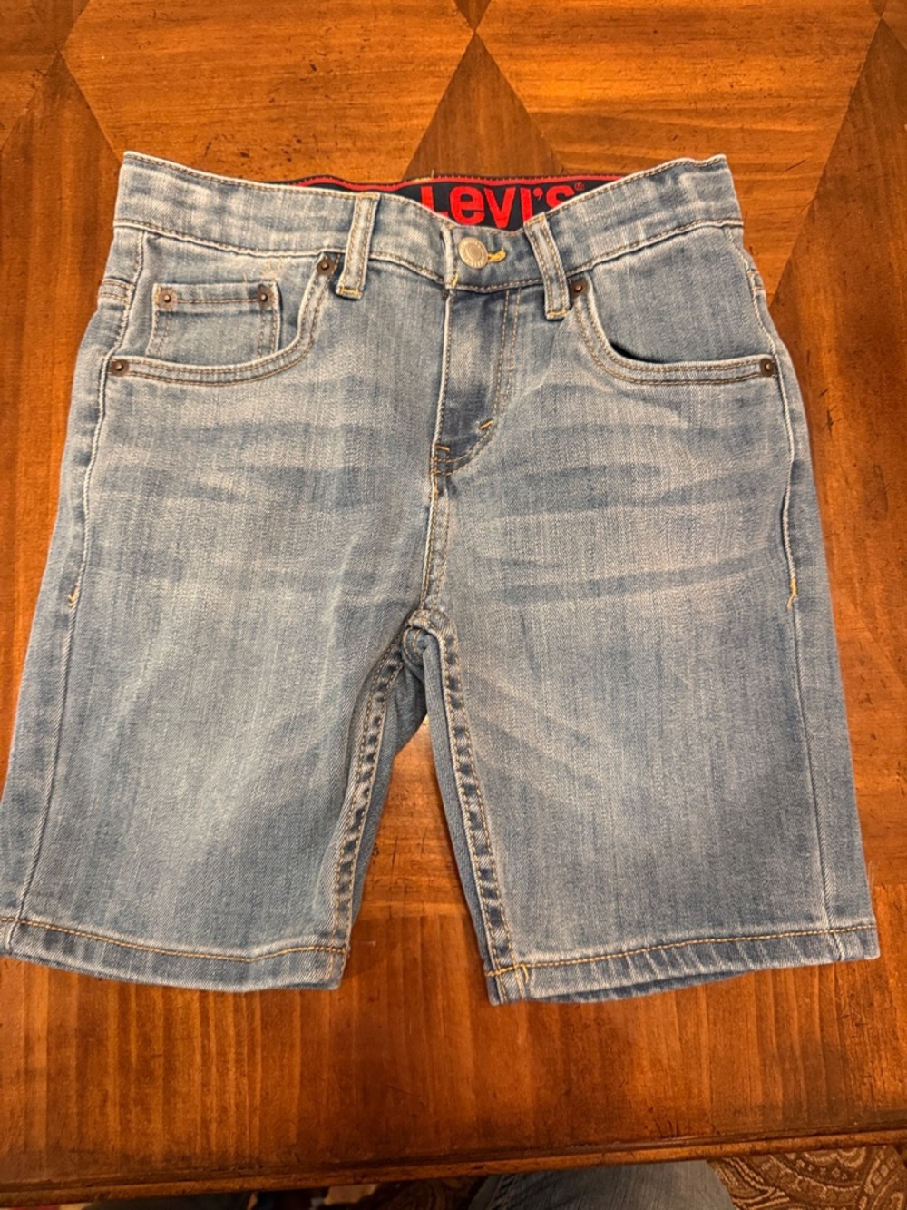 Levi's Light Blue Denim Boys Jean shorts size 10 Regular